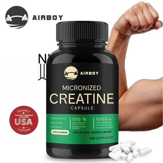 Creatine Monohydrate Supplement for Muscle Strength